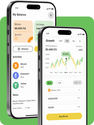Kuvrothelx trading platform with live market data